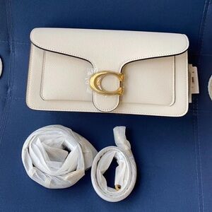Coach Tabby Shoulder Bag Chalk